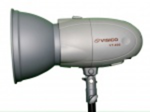 Импульсный свет Visico VT-400 вспышка студийная с рефлектором