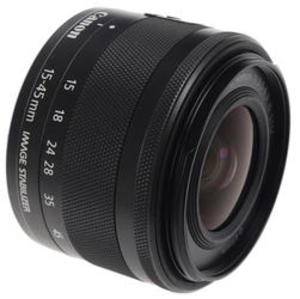 Объектив Canon EF-M 15-45mm F3.5-6.3 IS STM черный