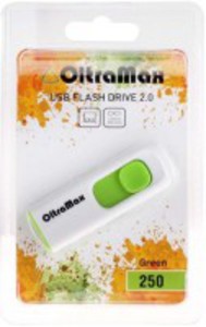 USB флешка 16Gb OltraMax 250 Green OM-16GB-250-Green