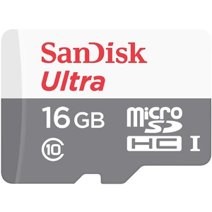 Карта памяти microSDHC 16Gb SanDisk Ultra Class 10 48MB/s SDSQUNB-016G-GN3MN