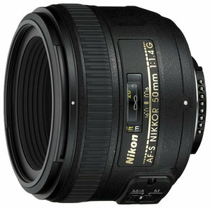 Объектив Nikon 50mm f/1.4G AF-S Nikkor (