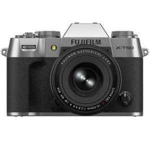 Цифровой фотоаппарат Fujifilm X-T50 Kit XF 16-50mm F2.8-4.8 R LM WR Silver