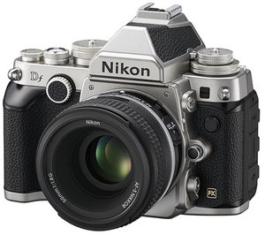 Цифровой фотоаппарат NIKON DF Kit AF-S 50mm F/1.8G Silver Special Edition Lens