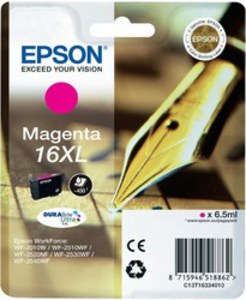 Картридж струйный Epson T16 (XL) пурпурный