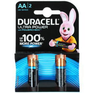 Батарейка AA Duracell Ultra Power LR6/MX1500 2шт