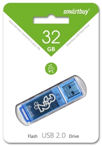 USB 32Gb - SmartBuy Glossy Blue SB32GBGS-B