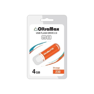 USB 4Gb - OltraMax 230 Orange OM-4GB-230-Orange