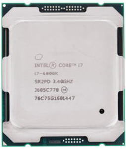 Процессор Intel Core i7-6800K Broadwell E (3400MHz/LGA2011-3/L3 15360Kb)