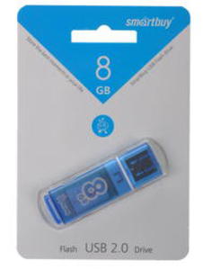 USB флешка 8Gb Smartbuy Glossy Blue SB8GBGS-B