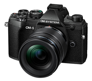 Цифровой фотоаппарат Olympus OM System OM-5 kit 12-45mm F4 PRO Black